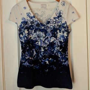 Anthropologie Postmark floral top